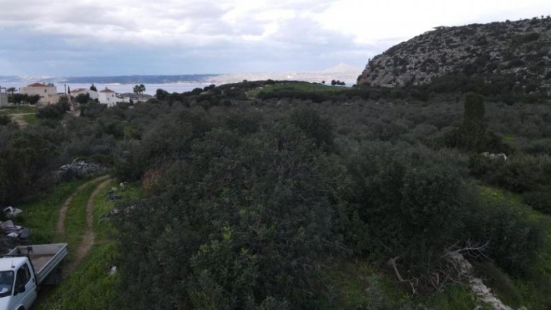 Almyrida Grundstück mit einem Meer- und Bergblick zum Verkauf in Almyrida Grundstück kaufen